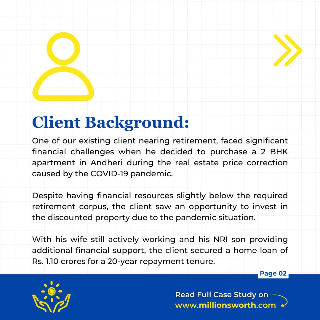 MillionsworthS's tweet image. Debt management made easy!

See how our innovative solutions helped a client manage and reduce debt proactively, paving the way for a brighter financial future. 💼🔧

#ClientCaseStudy #FinancialPlanning #ClientSuccess #DebtManagement #Millionsworth