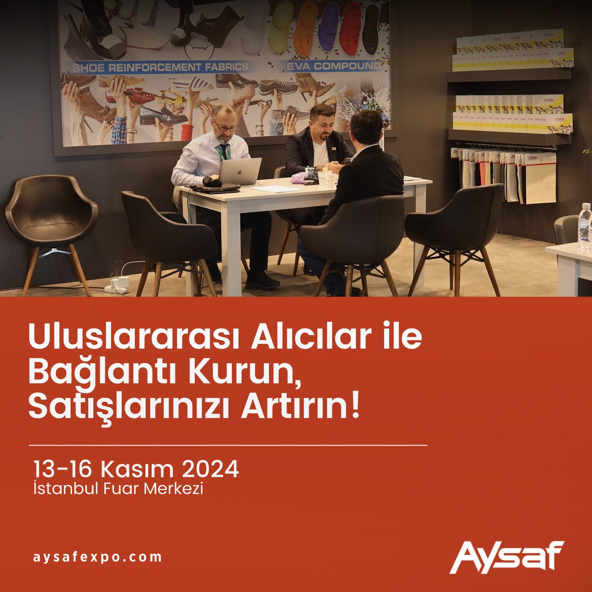Aysaf aracılığıyla dünya genelindeki müşterilere ürünlerinizi sunma fırsatını yakalayın!

Get the opportunity to present your products to customers around the world through Aysaf!

#aysaf #artkim #globalsales #ınternationaltrade #growthopportunity
