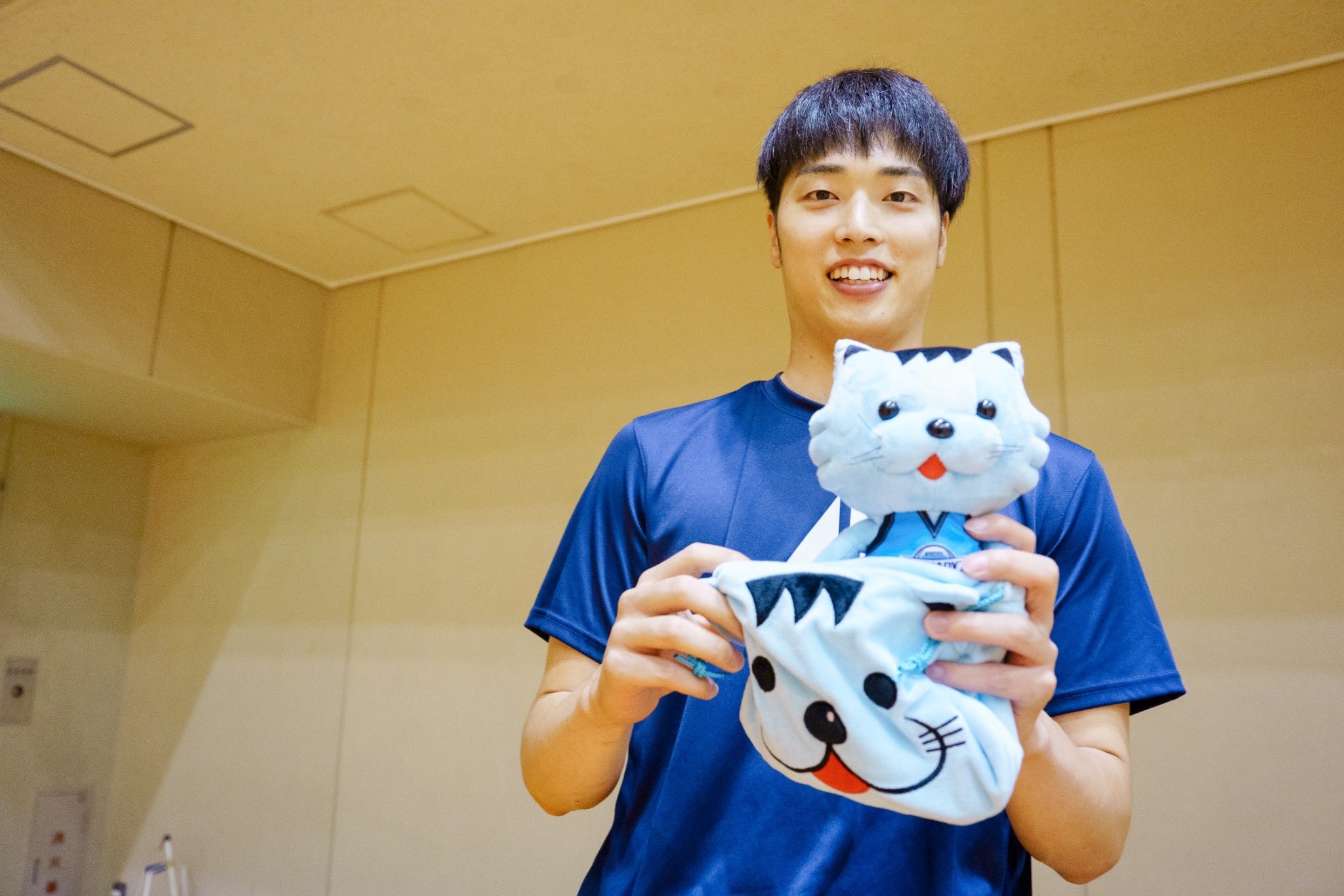 京都ハンナリーズ 岡田侑大 はんニャリン似顔絵Tシャツ 京都ハンナリーズ 岡田侑大 はんニャリン似顔絵Tシャツ 京都