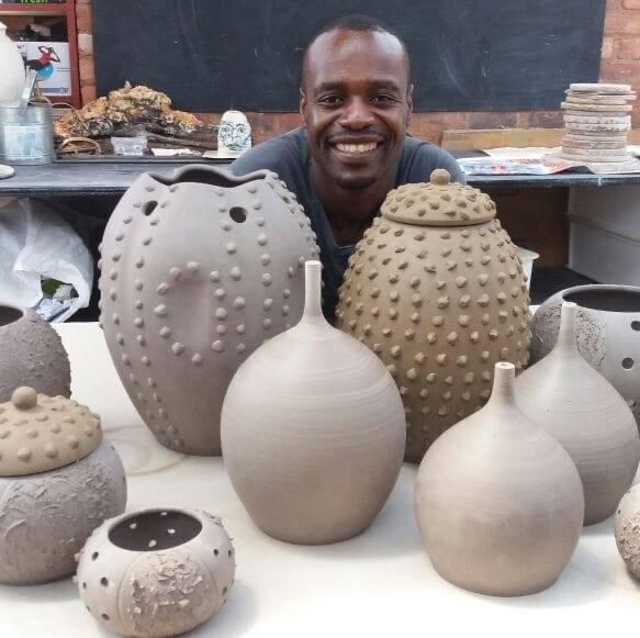 MduduziMats's tweet photo. Bra Tom one of the best wheel throwers in South Africa that we have at the factory. https://t.co/oTQ3AST4b1