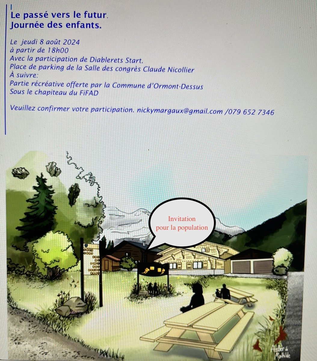 Invitation aux fans d’une star du ski Suisse
Le passé vers le futur