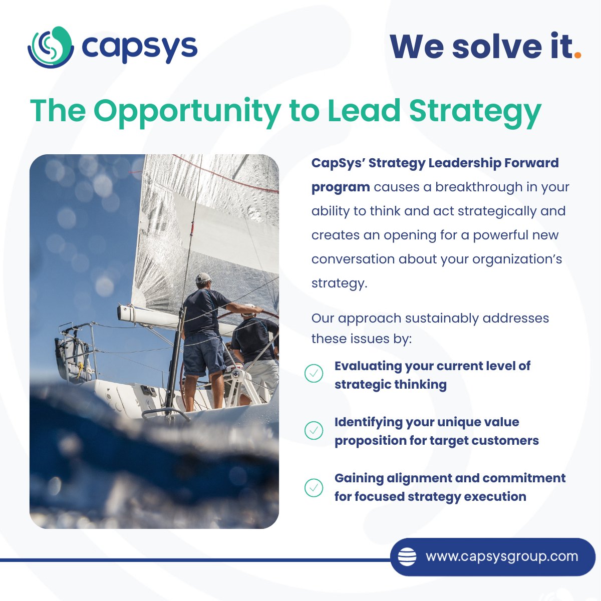 capsysgroup's tweet image. Are you aware that many major corporations struggle to communicate their strategy to their employees?

Take the first step towards leading with confidence, contact us for more information.

capsysgroup.com/business-strat…

#BusinessStrategy #LifeScienceIndustry #LeadStrategy #Business