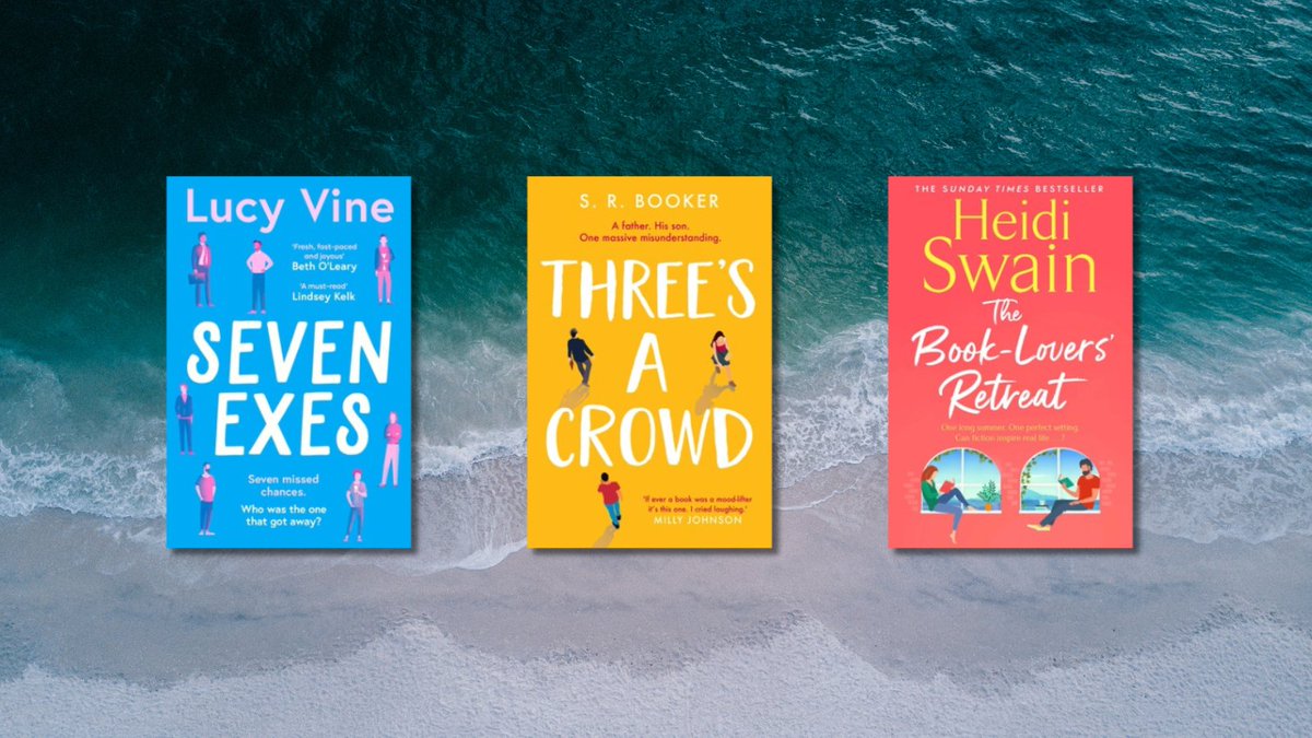 Sara-Jade Virtue (@bookminxsjv) on Twitter photo We’re in our Holiday themed #RespectRomFicReadingChallenge2024 era!
<a href="/Lecv/">Lucy Vine</a>'s clever, perceptive and screamingly funny #SevenExes.
Simon Booker's hilariously laugh out loud comedy #ThreesACrowd.
<a href="/Heidi_Swain/">Heidi Swain 🌞🧡🌞</a>'s brilliantly escapist #TheBookLoversRetreat.
simonandschuster.co.uk/m/Books-and-th… We’re in our Holiday themed #RespectRomFicReadingChallenge2024 era!
<a href="/Lecv/">Lucy Vine</a>'s clever, perceptive and screamingly funny #SevenExes.
Simon Booker's hilariously laugh out loud comedy #ThreesACrowd.
<a href="/Heidi_Swain/">Heidi Swain 🌞🧡🌞</a>'s brilliantly escapist #TheBookLoversRetreat.
simonandschuster.co.uk/m/Books-and-th…