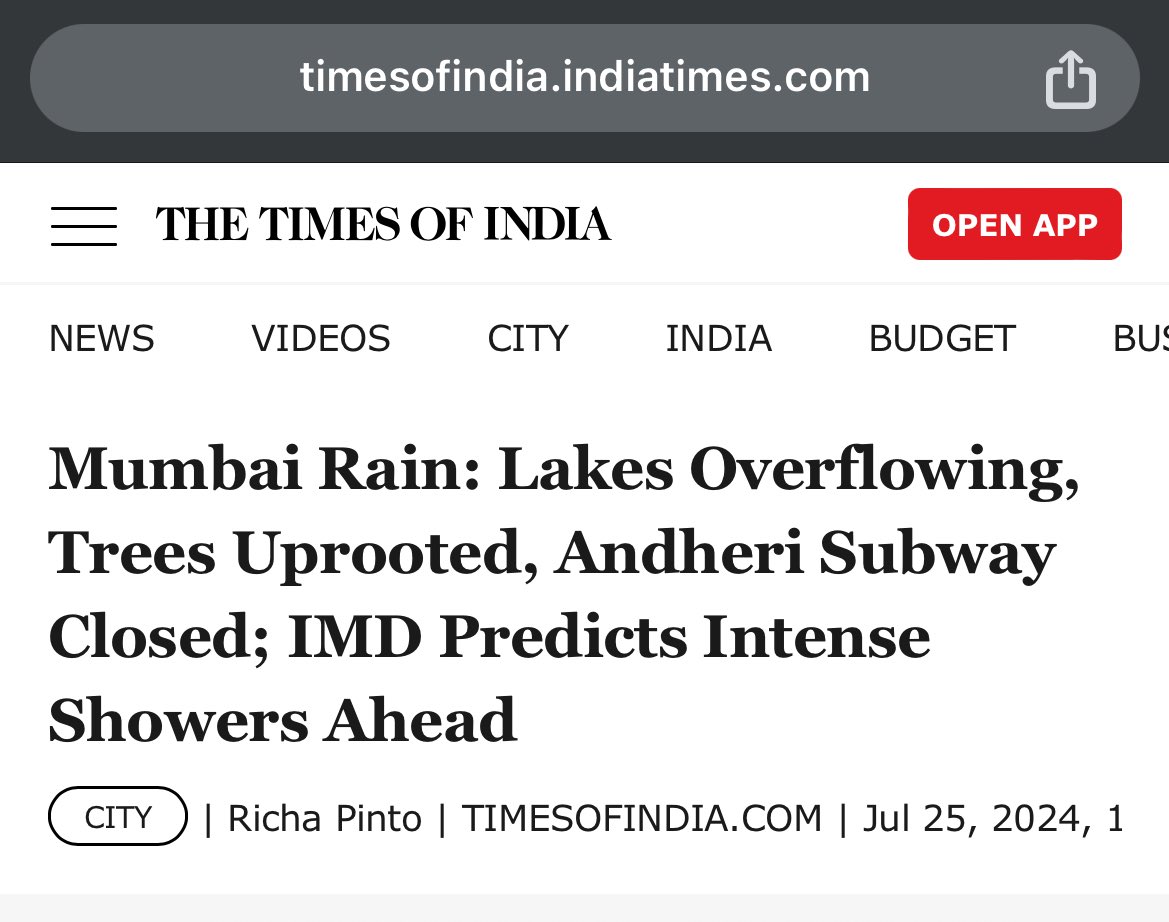 CitizensAndheri's tweet photo. 1/4🧵

Why do Mumbaikars feel helpless during the monsoon?Is no one here to take care of Mumbaikars? @mybmc

Mumbaikars paying the highest taxes so we can see bright future 4 the city.

But BMC drowns all these dreams in the monsoon rain,not allowing Mumbai to progress.

#andheri https://t.co/nTsbCcO8vP
