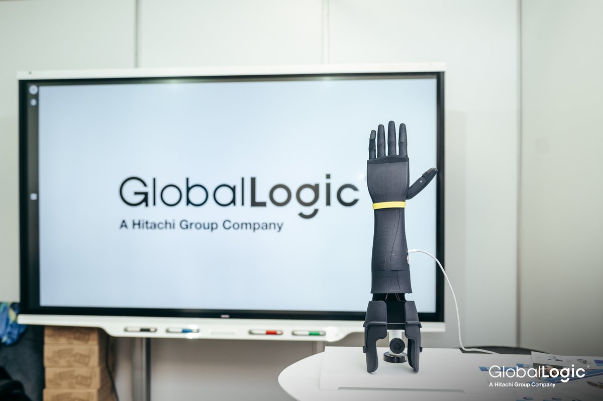 Hitachi's tweet image. Introducing the Allbionics arm project, a cutting-edge initiative from @GlobalLogic and Allbionics producing advanced #bionic prosthesis using 3D scanning and custom applications 👏 
#HitachiEurope #Innovation