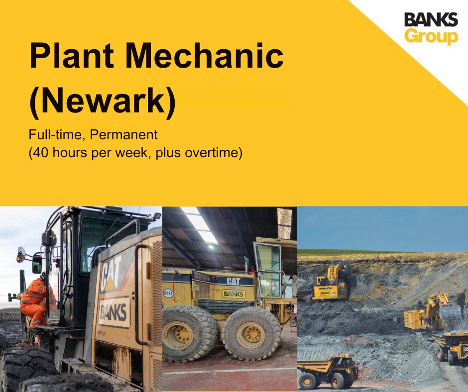 📷 Looking for a new challenge?
We're growing - if you're looking for an exciting new job opportunity with Banks Group, we have available 📷
📷 Plant Mechanic (Newark)
Visit our website to APPLY TODAY 📷
obi41.nl/yaehusmm
#JobSearch #JobOpportunity #nottinghamshire #newark