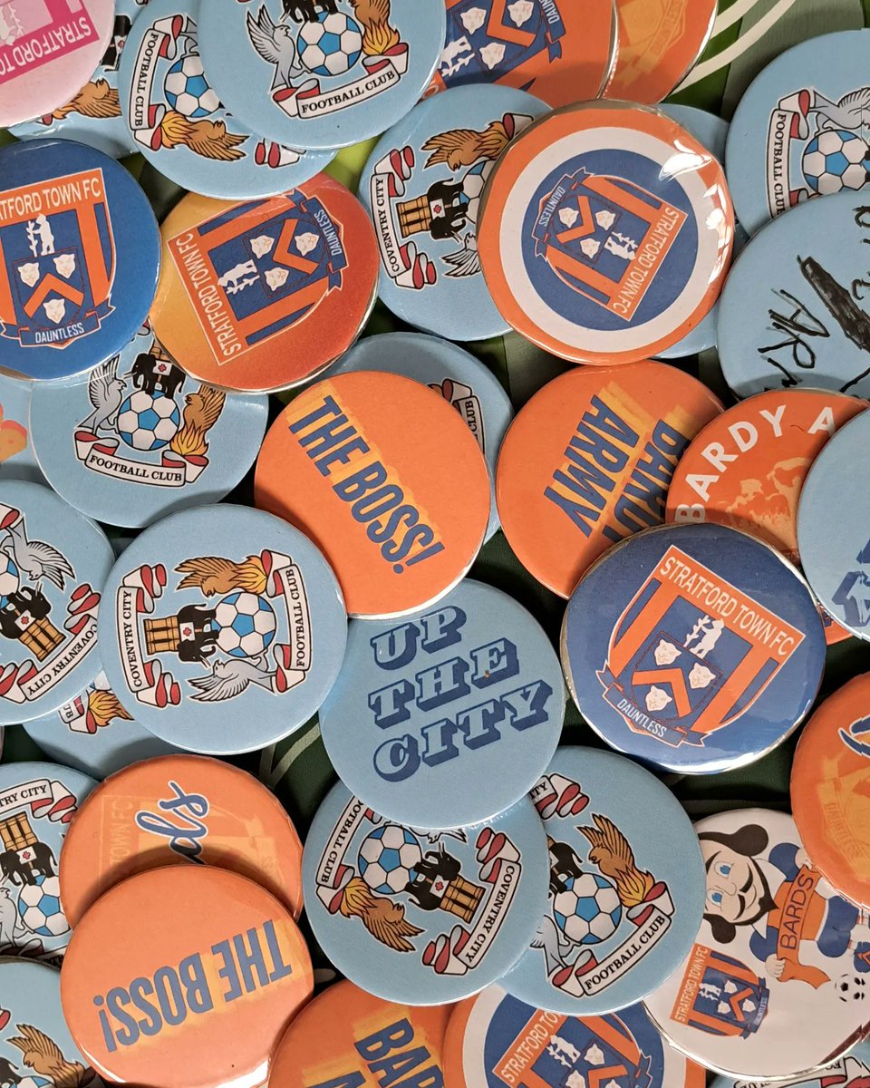 We are excited to be joining  <a href="/StratfordTownFC/">Stratford Town FC</a> this Saturday for their pre-season friendly with Coventry City.  We will be making team badges from the arts van &amp; face painting your team warrior stripes! See you there! <a href="/HeraldNewspaper/">Stratford Herald</a> #CHARITY #footballmatch #communityfootball