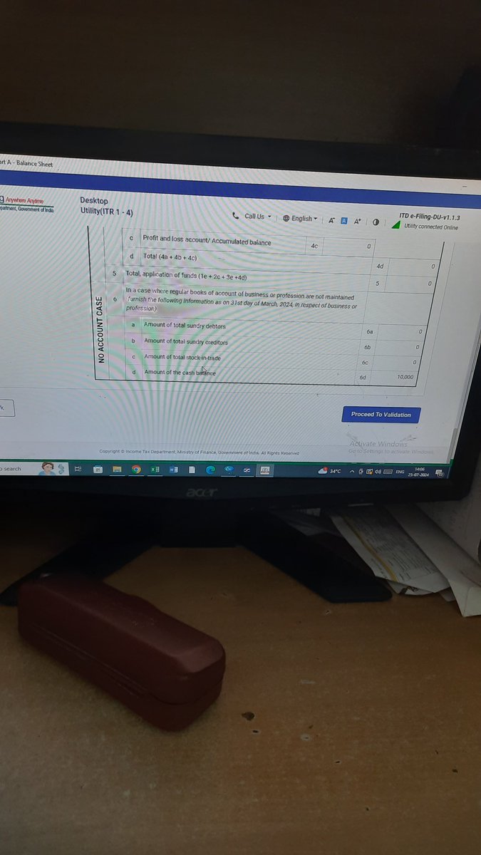 Rschandhok's tweet photo. @IncomeTaxIndia @nsitharamanoffc absurd errors keeps wasting time of professionals filing #ITR . After filling each detail ITR offline utility keeps giving errors. Hopeless portal.#IncomeTax #itrefiling https://t.co/aDi2rzVyDB