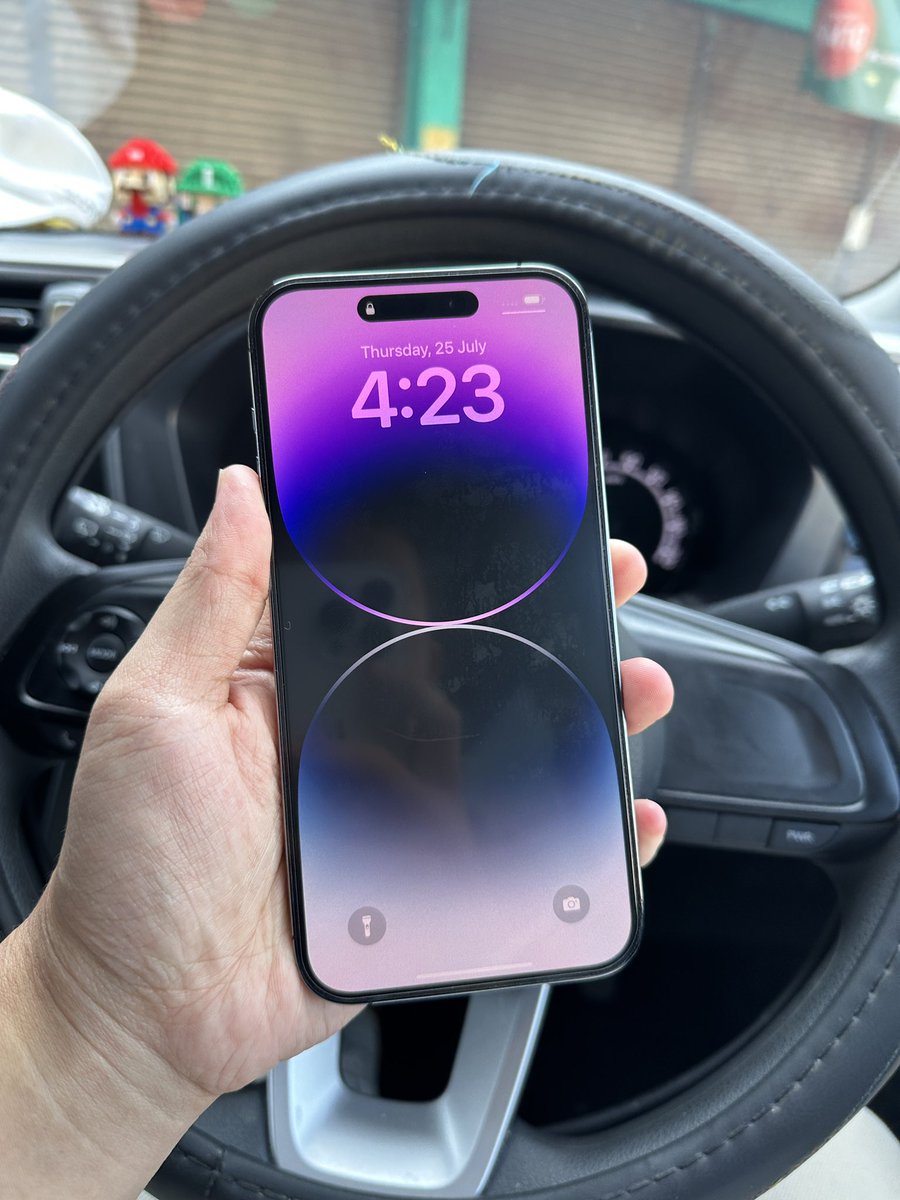 SpotlightGadget's tweet photo. بسم الله الرحمن الرحيم 

iPhone 14 ProMax
256gb 
Deep Purple
zp set
Fullset ori

Price : RM3949

Cod sekitar Bandar Segamat
Lain kawasan adjust postage

#spotlightgadget https://t.co/AofrQBdYKZ