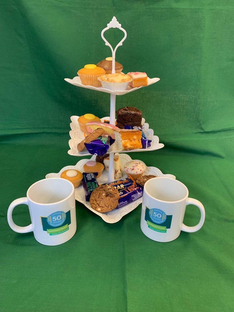 Tasty treats awaited the loyal listeners of <a href="/BangorNDSams/">Bangor Samaritans</a> after their coastal walk to mark #SamaritansAwarenessDay. Grateful thanks to <a href="/asda/">Asda</a> #newtownards for providing buns for the walkers' cuppa afterwards. #MentalHealthAwareness
