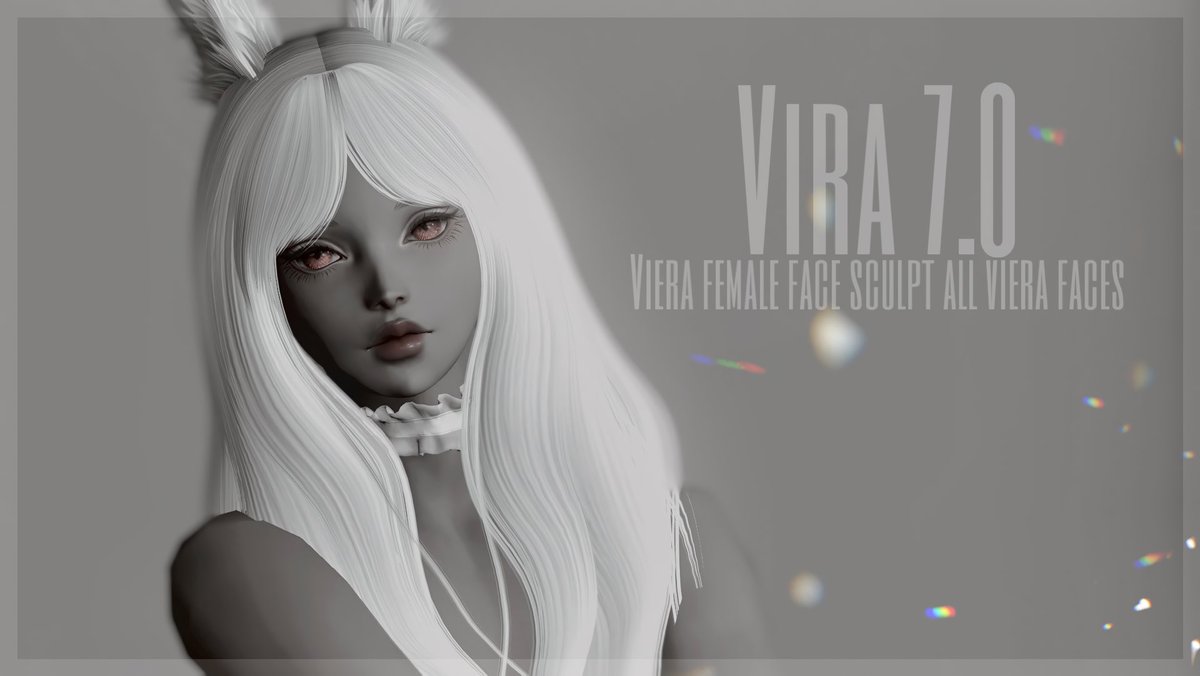 hollowghostz's tweet photo. So I’ve also managed to get vira on miqote and viera out today! 
I tried my hardest to match her as close as I could! 
I hope you like her :) 

Gumroad 
https://t.co/d9iGXw8HSL
Payhip
https://t.co/8kVSfeyS7S https://t.co/S7mFJKLIy0