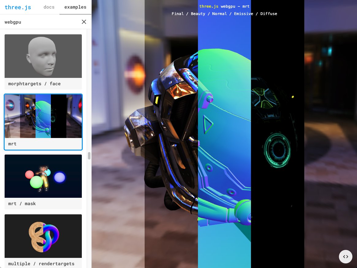 threejs's tweet photo. Three.js r167 released 👯
https://t.co/uK1oHvpxs7
https://t.co/LXfliK4IWx
https://t.co/ydP5MA2eLq
https://t.co/mTbO6h9dK2
https://t.co/X1SEnaTm2i https://t.co/Flzz1aGsLG