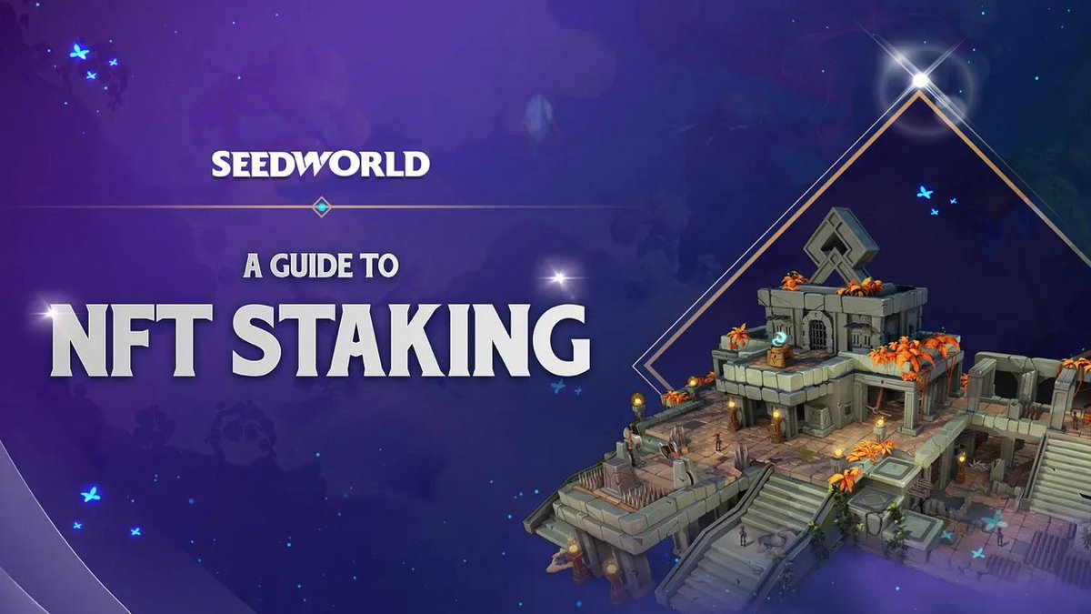 Great news from <a href="/SeedworldMeta/">Seedworld</a>! 🗞

They've just launched the soft staking for their NFTs giving you the opportunity to earn daily points and become an early $SWORLD holder.

My conviction in Seedworld &amp; $SWORLD stems from their commitment to building a sustainable gaming