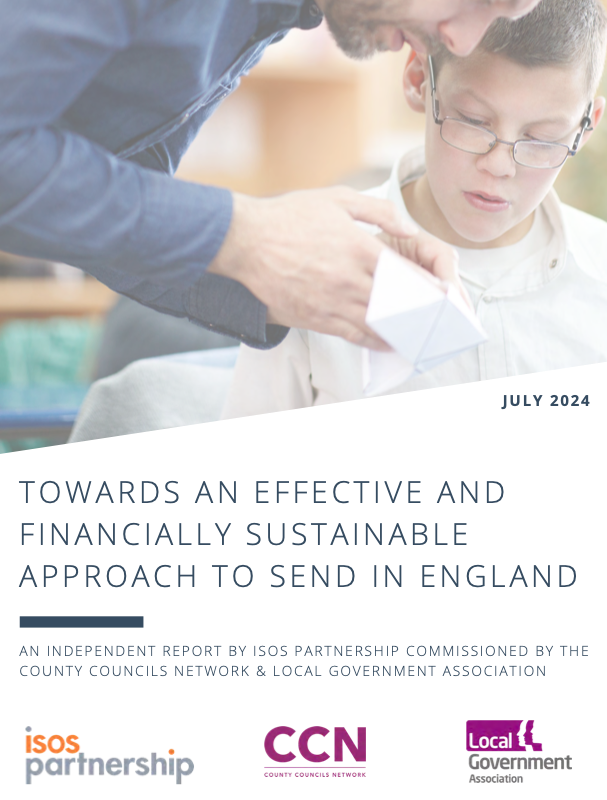 "The SEND system is broken" This is the opening sentence in the latest report on the dysfunctional SEND system in England from the ISOS Partnership on behalf of the LGA and CNN. The report calls for a national debate for transformation. So let's stop tinkering and develop equity!