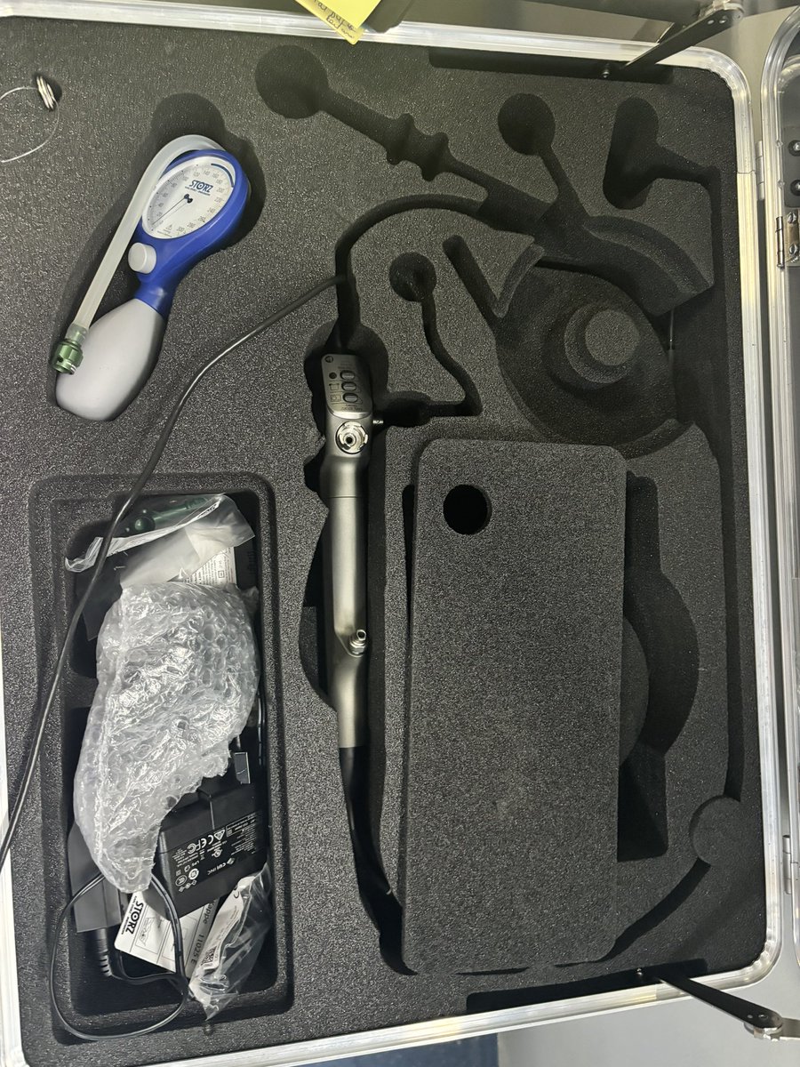 AfakNsiri's tweet photo. Thrilled to share that our department has acquired new equipment for advanced airway management! Excited about the positive impact this will have on patient care. #AirwayManagement #Anesthesia #MedicalEducation
@AirwayMxAcademy @bouaggad_abdu @AnasErragh @SPOOA_PM_AFRICA https://t.co/lGFnGJlNw6