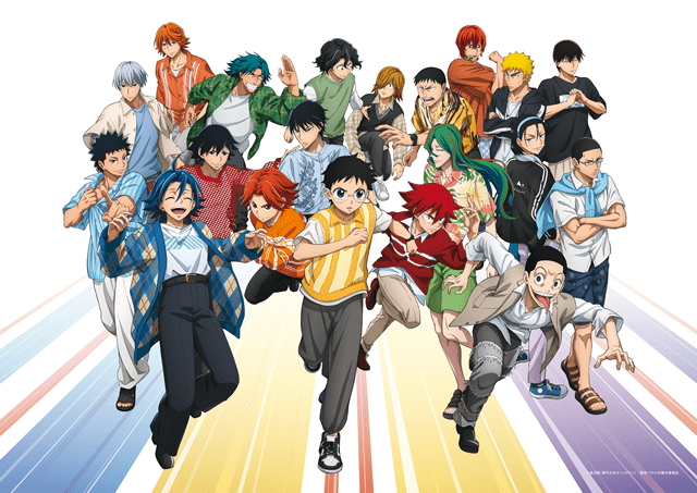 animatetimes's tweet photo. 『#弱虫ペダル』10周年フェスティバル全20キャラクターが集合した本ビジュアルが公開！

描き起こしちびキャライラスト、展覧会オリジナルグッズなど追加情報が解禁！

https://t.co/dCTm9mRDDU https://t.co/XxJ6LkZ6Po