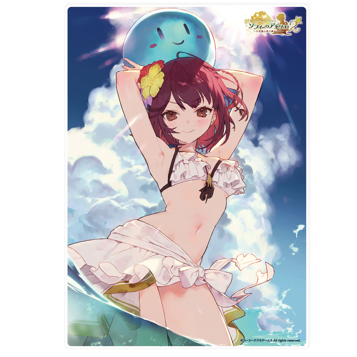 ソフィーのアトリエ2 B5アクリルプレート 夕日の海辺 コーエーテクモゲームス / ソフィーのアトリエ2 B5アクリル