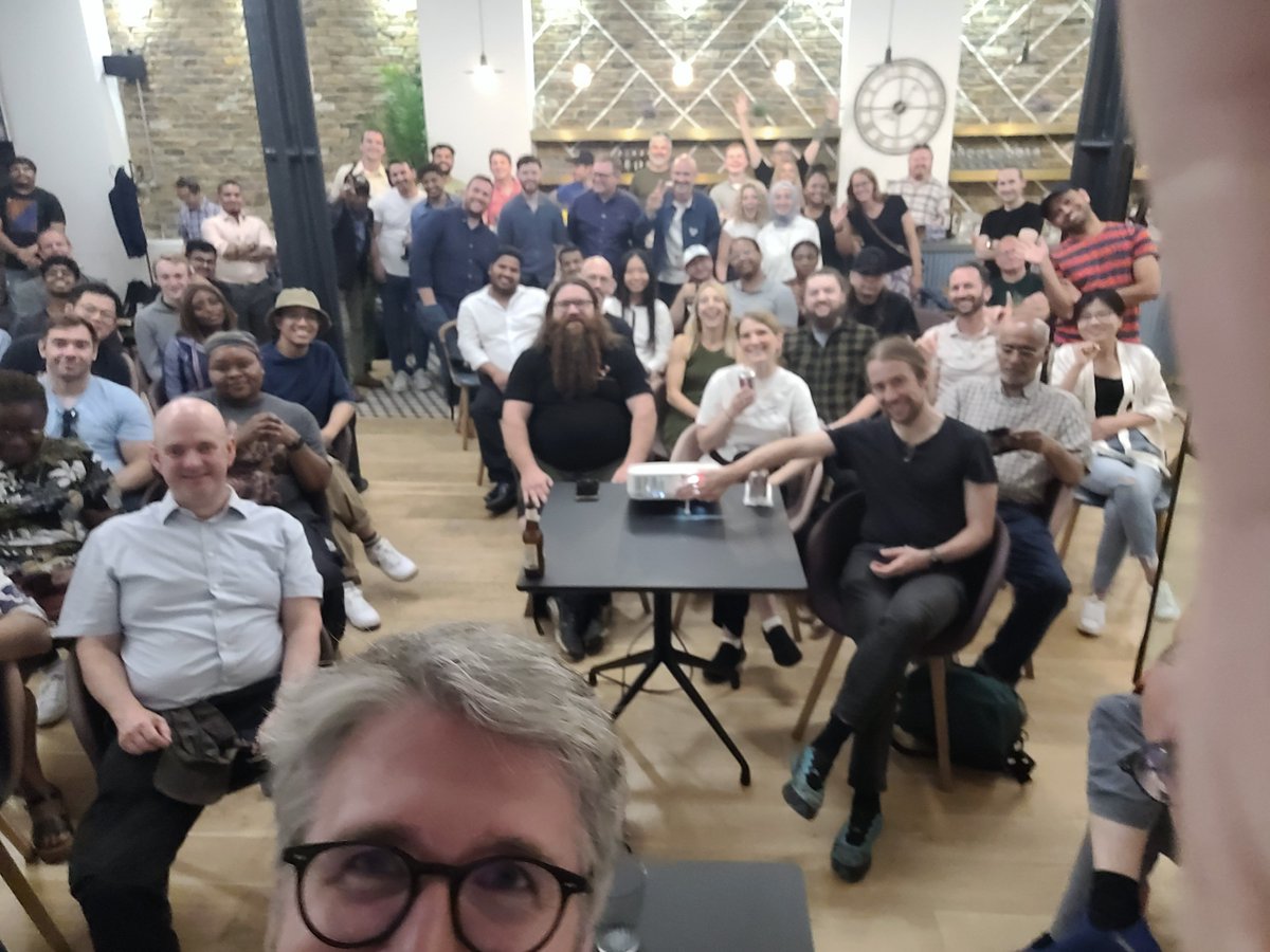 Ian Miell (@ianmiell) on Twitter photo Had a whale of a time reminiscing about 10 years of DevOps history last night <a href="/containersoluti/">Container Solutions</a> ons' office in Clerkenwell! Had a whale of a time reminiscing about 10 years of DevOps history last night <a href="/containersoluti/">Container Solutions</a> ons' office in Clerkenwell!
