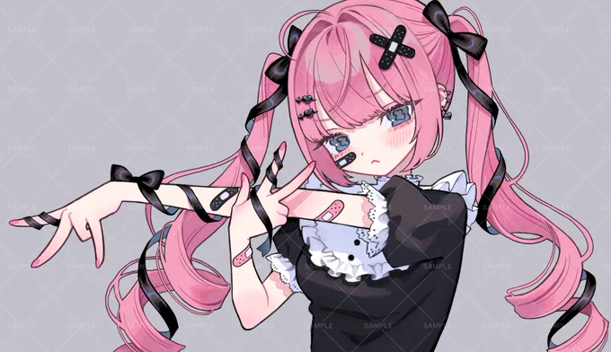 gaogao様の「急性きゅ-せっきんちゅ毒 」MV用イラストを描かせていただきました 