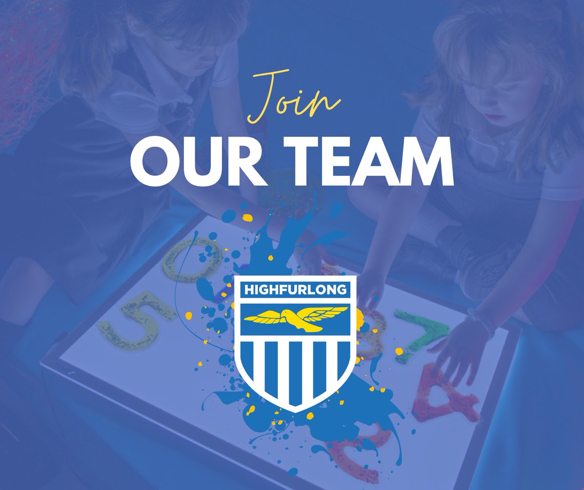Shelby Mercer (@shelbyamercer) on Twitter photo <a href="/Highfurlong/">Highfurlong School</a>, as we grow, we have lots of exciting opportunities:
Assistant Head of School- SENCO L10-L14
Special Support Assistant - 32.5 hours per week, Grade D
Early Years Special Support Assistant - 32.5 hours per week, Grade D
www. Highfurlong.org/vacancies
Please share. <a href="/Highfurlong/">Highfurlong School</a>, as we grow, we have lots of exciting opportunities:
Assistant Head of School- SENCO L10-L14
Special Support Assistant - 32.5 hours per week, Grade D
Early Years Special Support Assistant - 32.5 hours per week, Grade D
www. Highfurlong.org/vacancies
Please share.