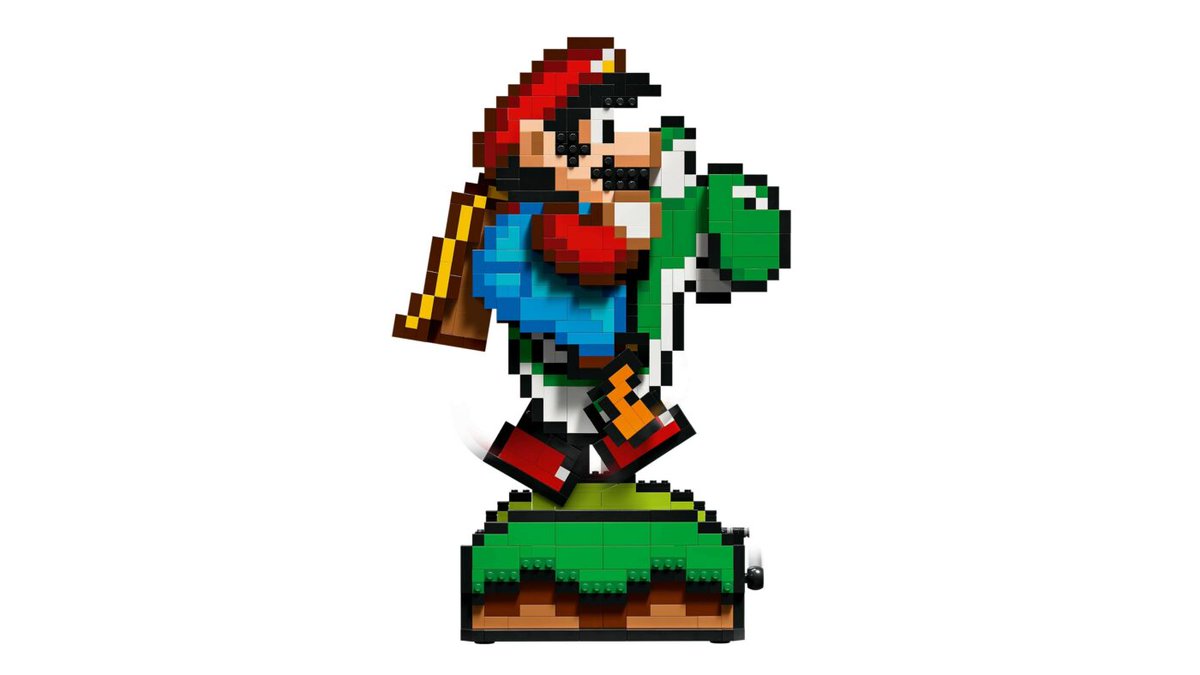 Stealth40k's tweet image. Lego is releasing a special Super Mario World set!

It releases October 2024.