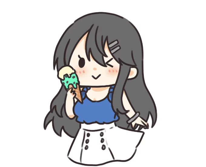 夏はるなアイスばーじょん #艦これ