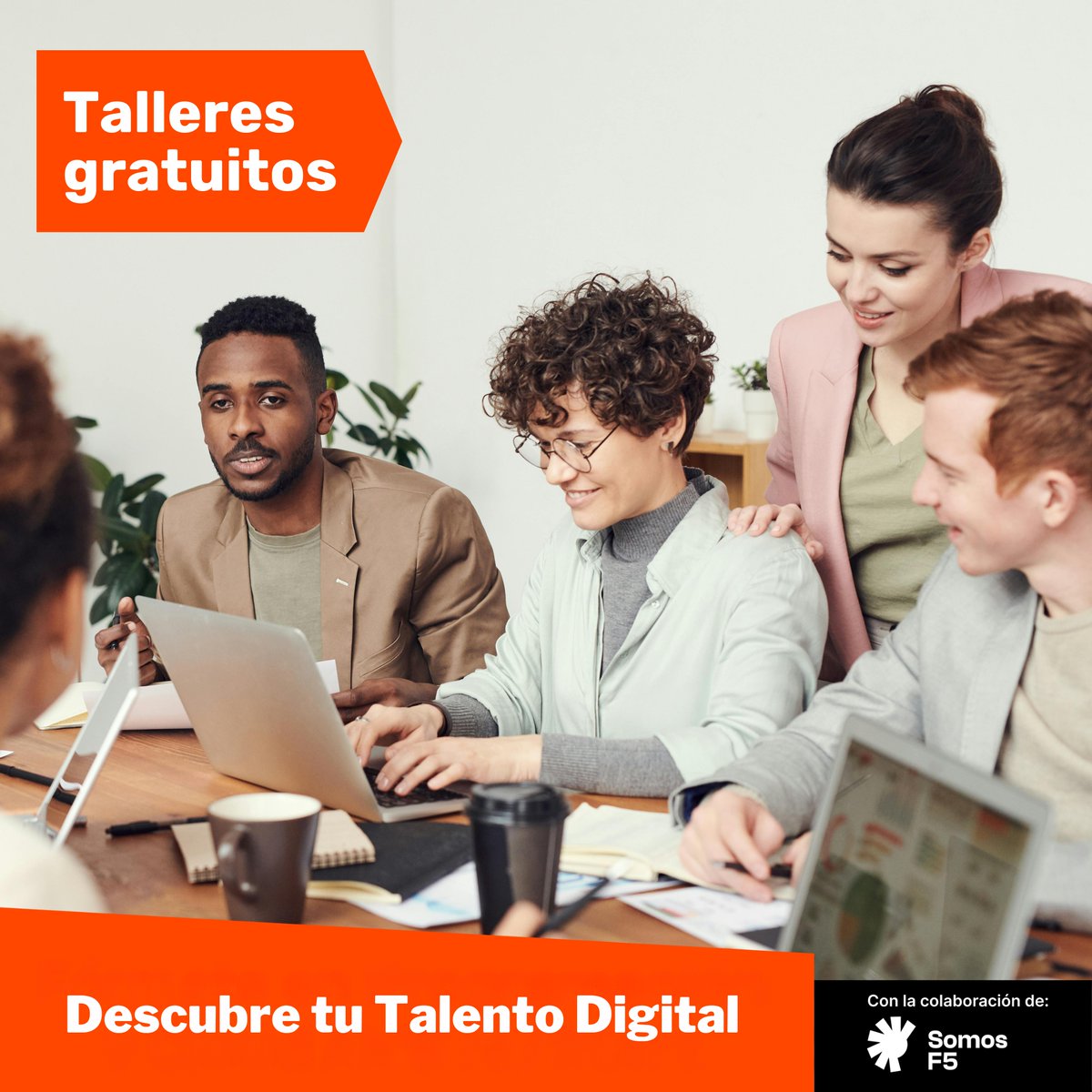 🔥 Aunque apriete el calor, en #FactoríaF5 no paramos: ¿sabes que en el último mes hemos abierto el plazo de inscripción de 6 nuevas #formaciones gratuitas? Bootcamps de AWS Cloud y Desarrollo Web Full Stack

¿Quieres transformar tu #futuro?
Inscríbete ya: factoriaf5.org/aprende/