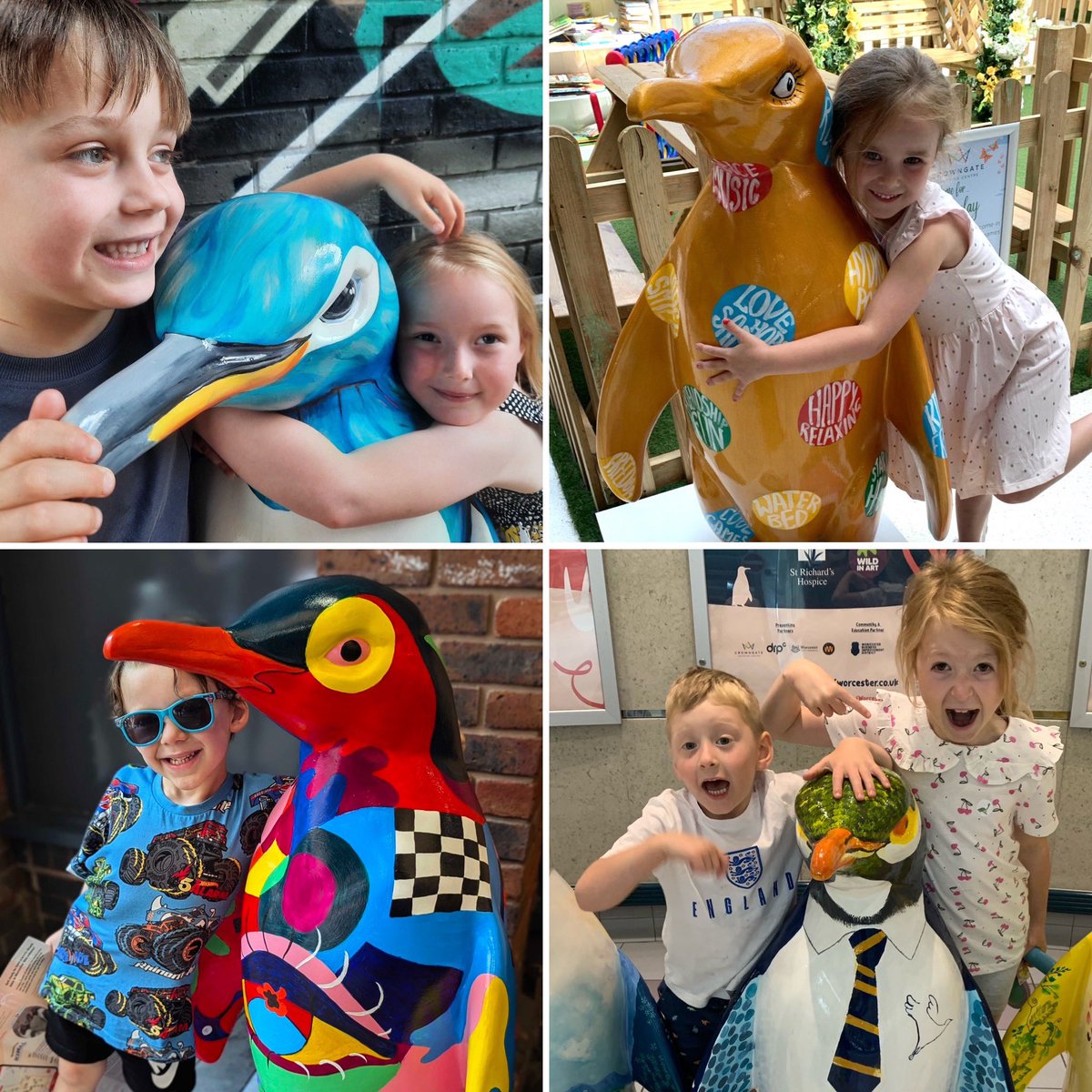 We LOVE seeing your pen-grins with our mini penguins!

Thank you to everyone who’s shared pictures via our Waddle of Worcester App, where you’ve also collected a thaw-inspiring 30,000 sculptures in just three days.

Here’s to day four waddling in Worcester… 

#WorcestershireHour
