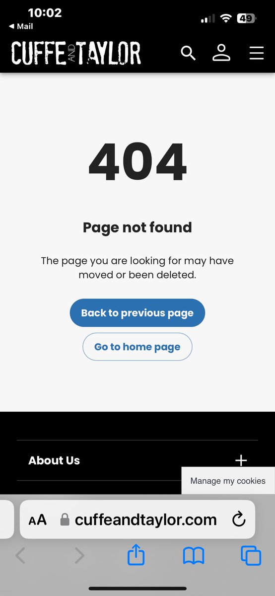 NicJones6ag's tweet photo. @CuffeandTaylor @kuzmin__nikita It just shows this when you click on the link from email?? https://t.co/ip0lKbgsJY