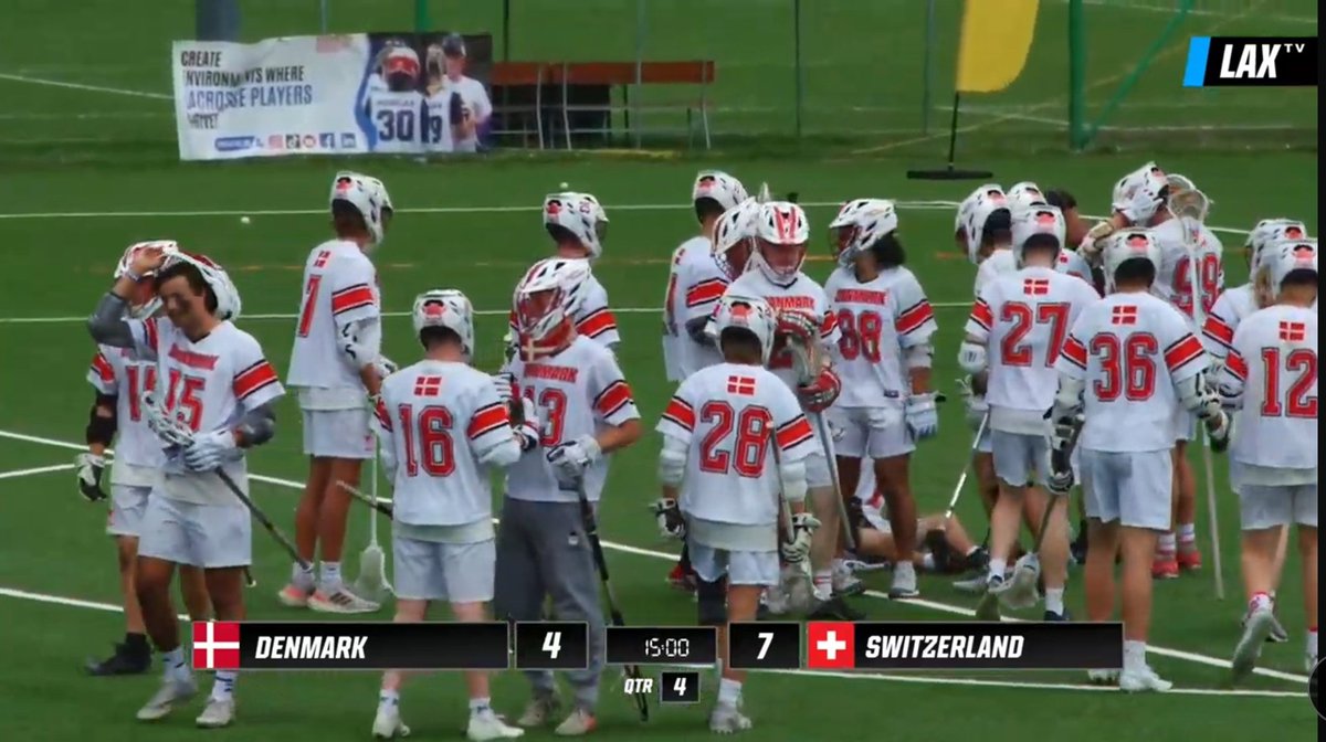 6 games in 6 games. The U20 National Team started a bit slow in this morning's game after yesterday's late finish. Yhe guys managed to claw a few back in the 2nd half but it wasn't enough.
Proud of the effort and fight in these Pastries 💪🇩🇰