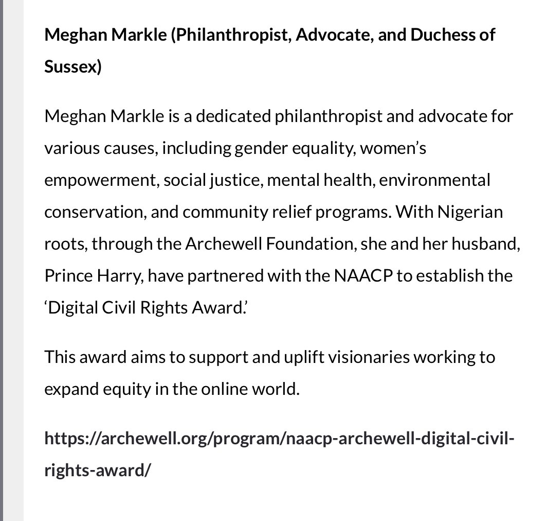 BScheckometer's tweet photo. Duchess Meghan is an equity changemaker.
โChange makers whose actions disrupted the status quo and addressed Equityโ.
International Black Heritage Month.
#IBHM #MeghanMarkle โค๏ธ
https://t.co/xnFbqtxZxY https://t.co/D3nQfLtjuo