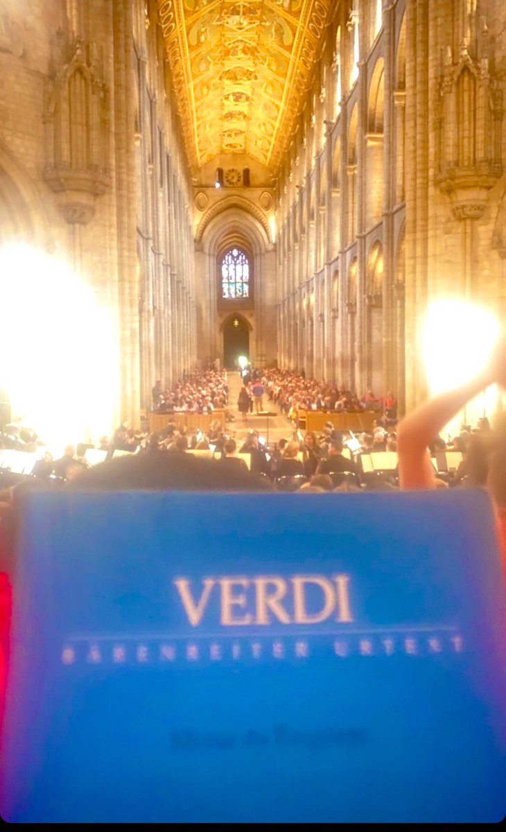 Profoundly moving Verdi Requiem from <a href="/GabrieliCandP/">Gabrieli</a> and coruscating choral textures from 200+ young ROAR singers at <a href="/Ely_Cathedral/">Ely Cathedral</a>. They’ll remember this decades later. Thank you <a href="/Paul_McCreesh/">Paul McCreesh</a> <a href="/erd_27/">Emily Dickens</a> <a href="/CBeqMacD/">Charles Béquignon-MacDougall</a>  and the whole team for a transformational perf