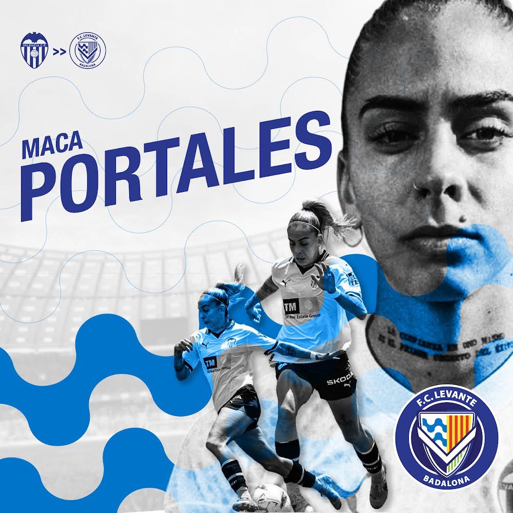 𝐁𝐈𝐄𝐍𝐕𝐄𝐍𝐈𝐃𝐀 𝐌𝐀𝐂𝐀

🤝🏼 Felices de recibir Macarena Portales en Badalona. ¡Ganas de cantar tus goles!

🔵Bienvenida a tu nueva casa <a href="/mportalesn/">Maca</a>