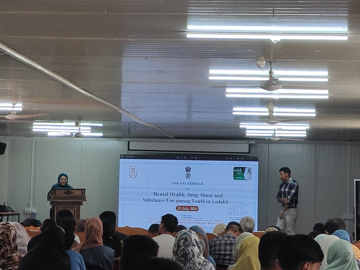 AsifChomal's tweet photo. One Day Seminar 
              On 
Mental Health Drug Abuse and Substance Use among Youth in Ladkah. https://t.co/gBQqe7dN6B