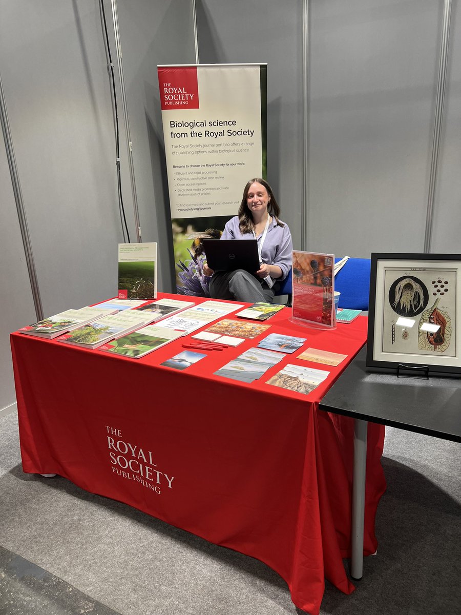 RSocPublishing's tweet photo. Visit our booth at #IBC2024 to find out about publishing your research with us. Itβs also the last day to enter our prize draw to win a Royal Society print! #BotanyResearch #PlantScience https://t.co/N9Z6l1ep90