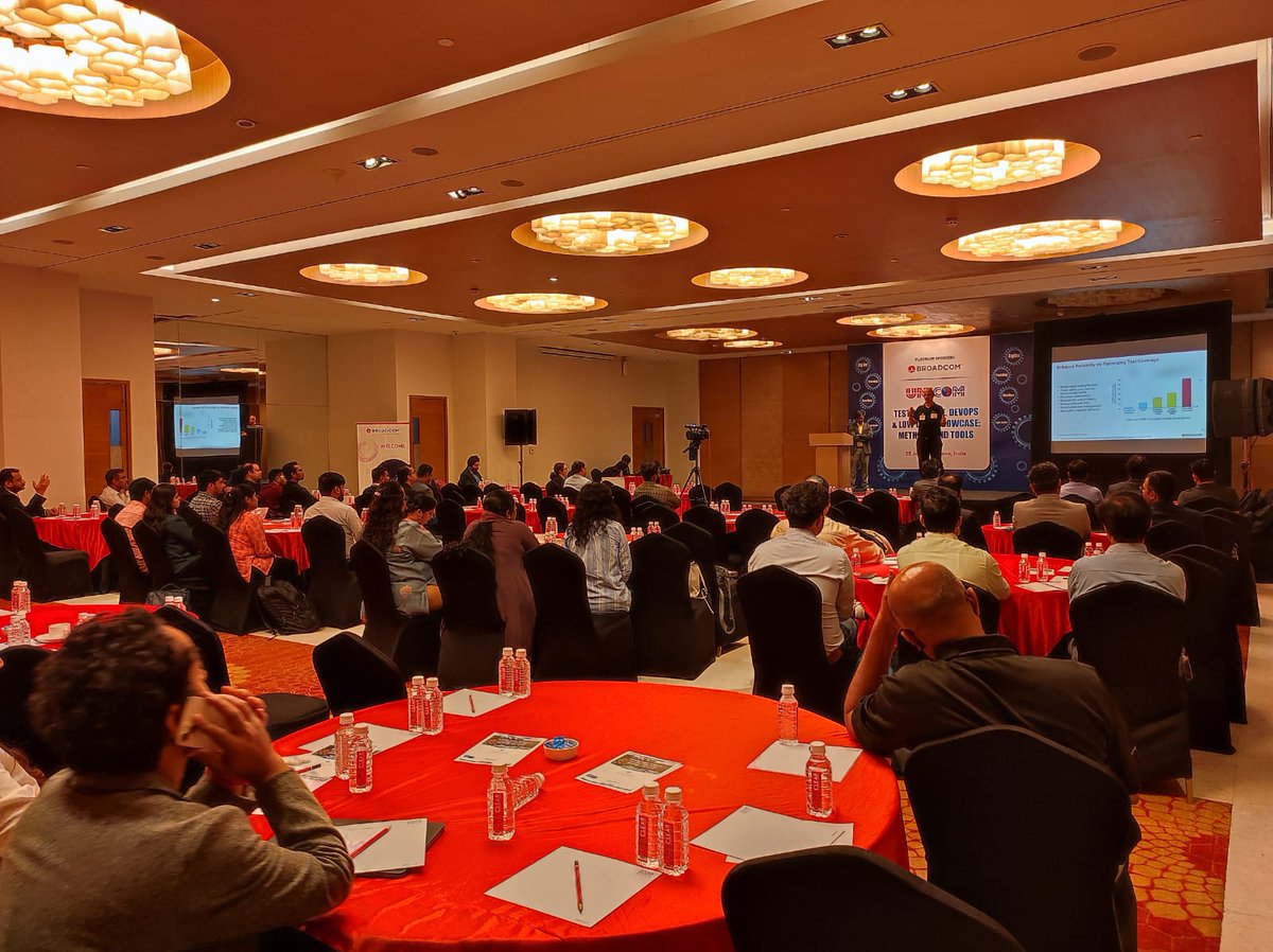 UNICOMLearning's tweet image. Pleased to have Pavel Sestak (@6akPavel) from @Broadcom at the Agile, DevOps, and Low Code Showcase in #Pune.

He&apos;s sharing insights on &quot;BUILD SECURITY, QUALITY, AND RELIABILITY INTO YOUR DEVELOPMENT PRACTICES.&quot; 

Here are some glimpses from his talk.

#conference #testing #agile