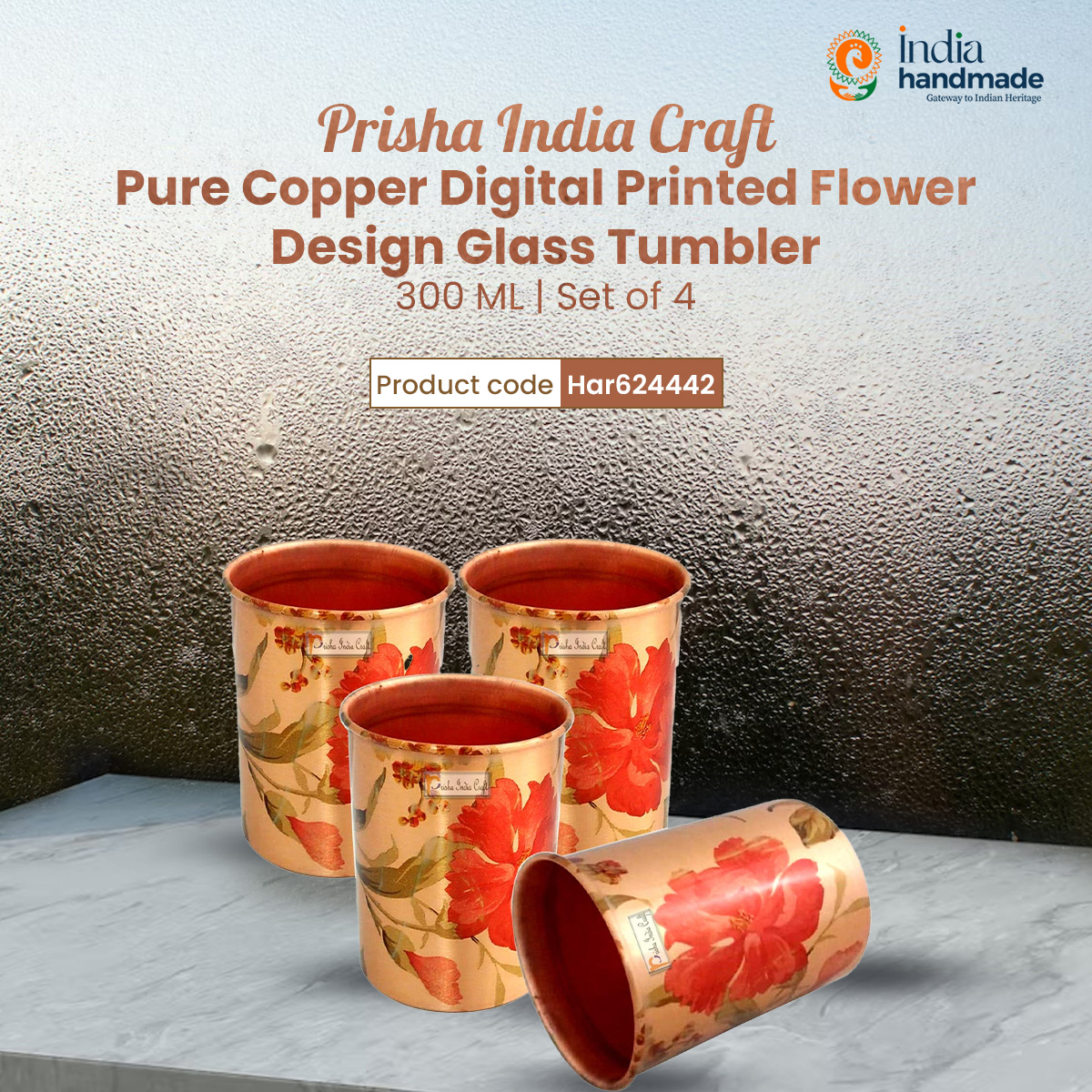 Indiahandmade_'s tweet image. Ayurveda recommends using #copperware and #brassware for its health benefits. This monsoon, ensure your well-being with a handcrafted #brass glass. #monsoon #ayurvedalife #Indiahandmade 
@texminindia @_DigitalIndia @Digitalindiacrp @Goi_Meity