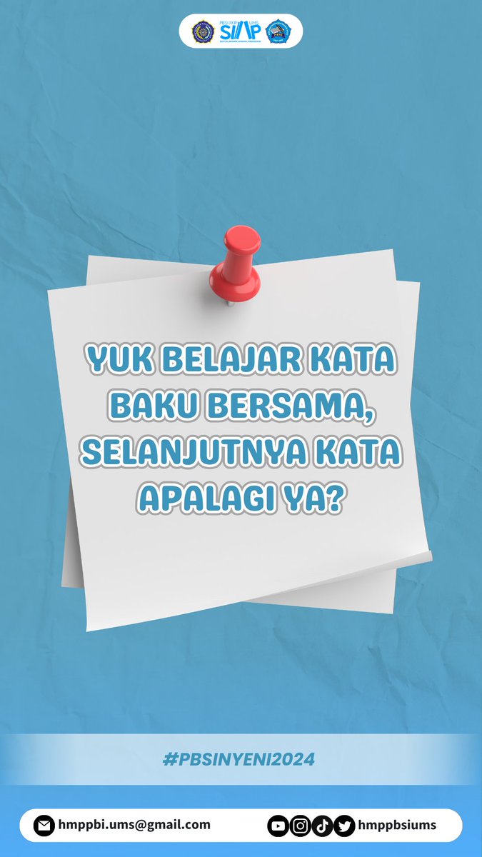 Bidang Kaderisasi
BKBBI (Belajar Kata Baku Bahasa Indonesia)