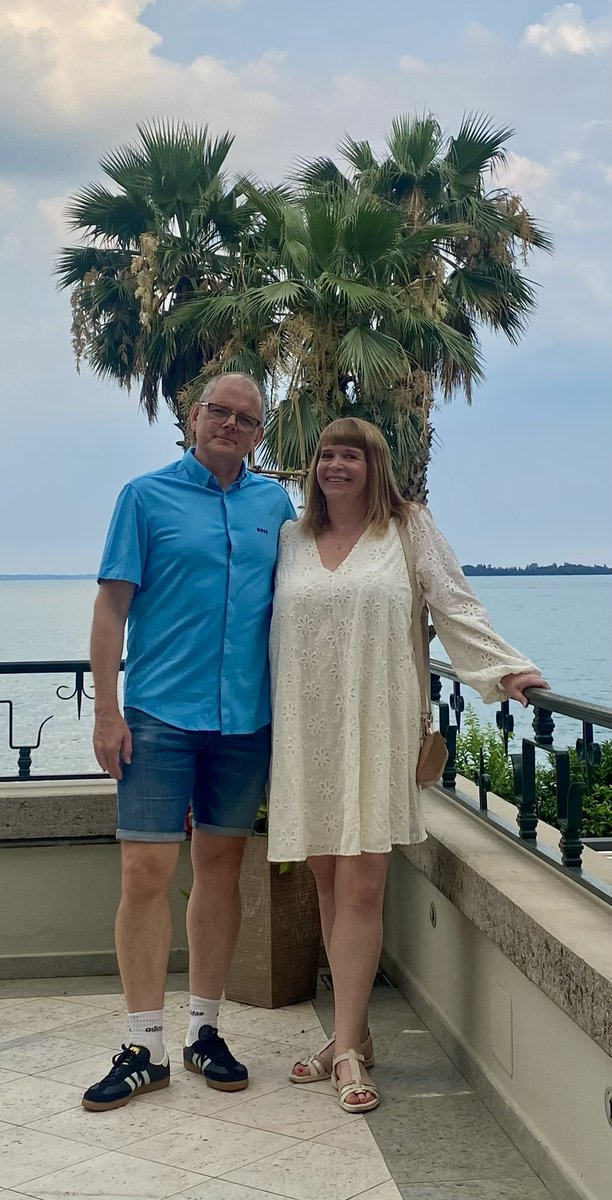 Amazing anniversary meal in Gardone last night