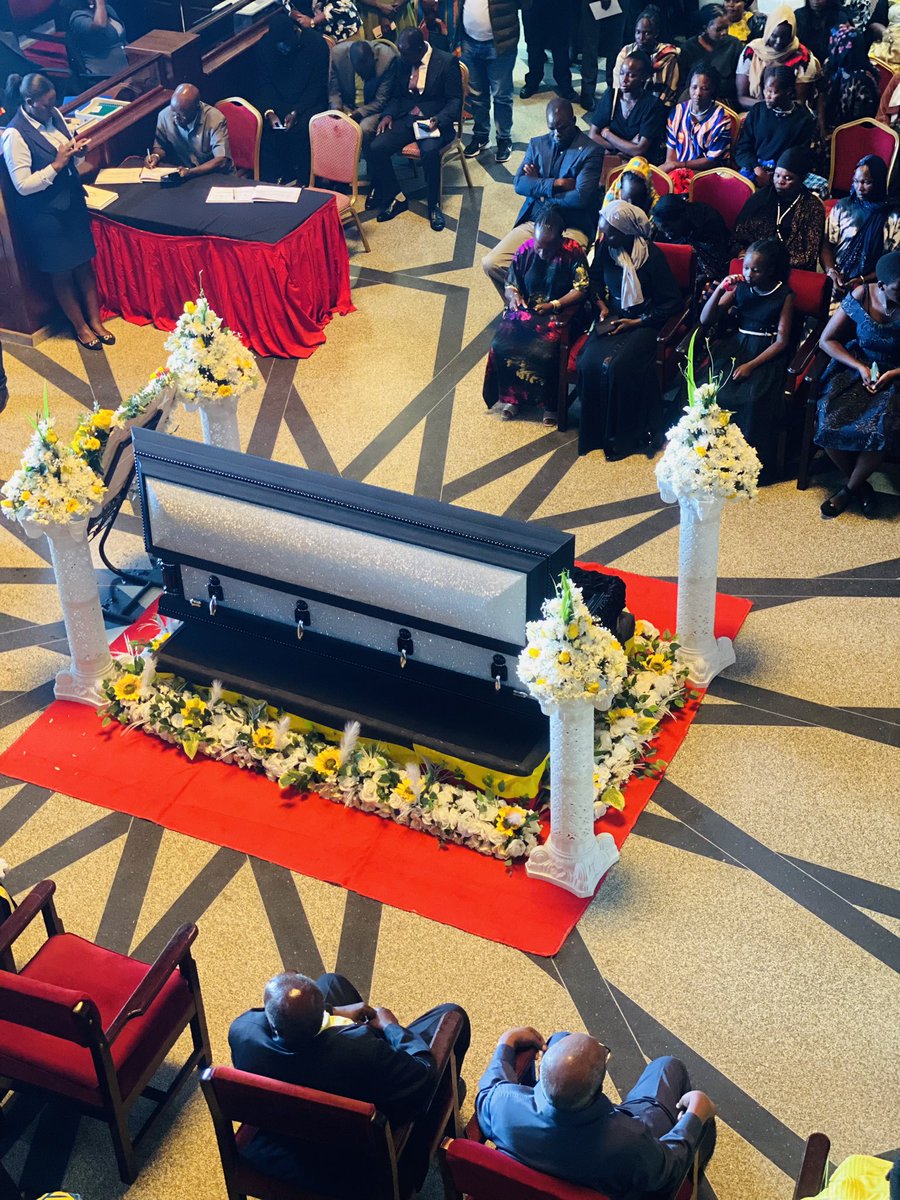 Hon Aleper, who served as the vice chairperson for the ruling NRM for the Karamoja region passed away on the 23rd of July 2024.

Today, The Speaker and DS of the parliament of Uganda show their condolences at the lates’ testimonial held at the Parliament.