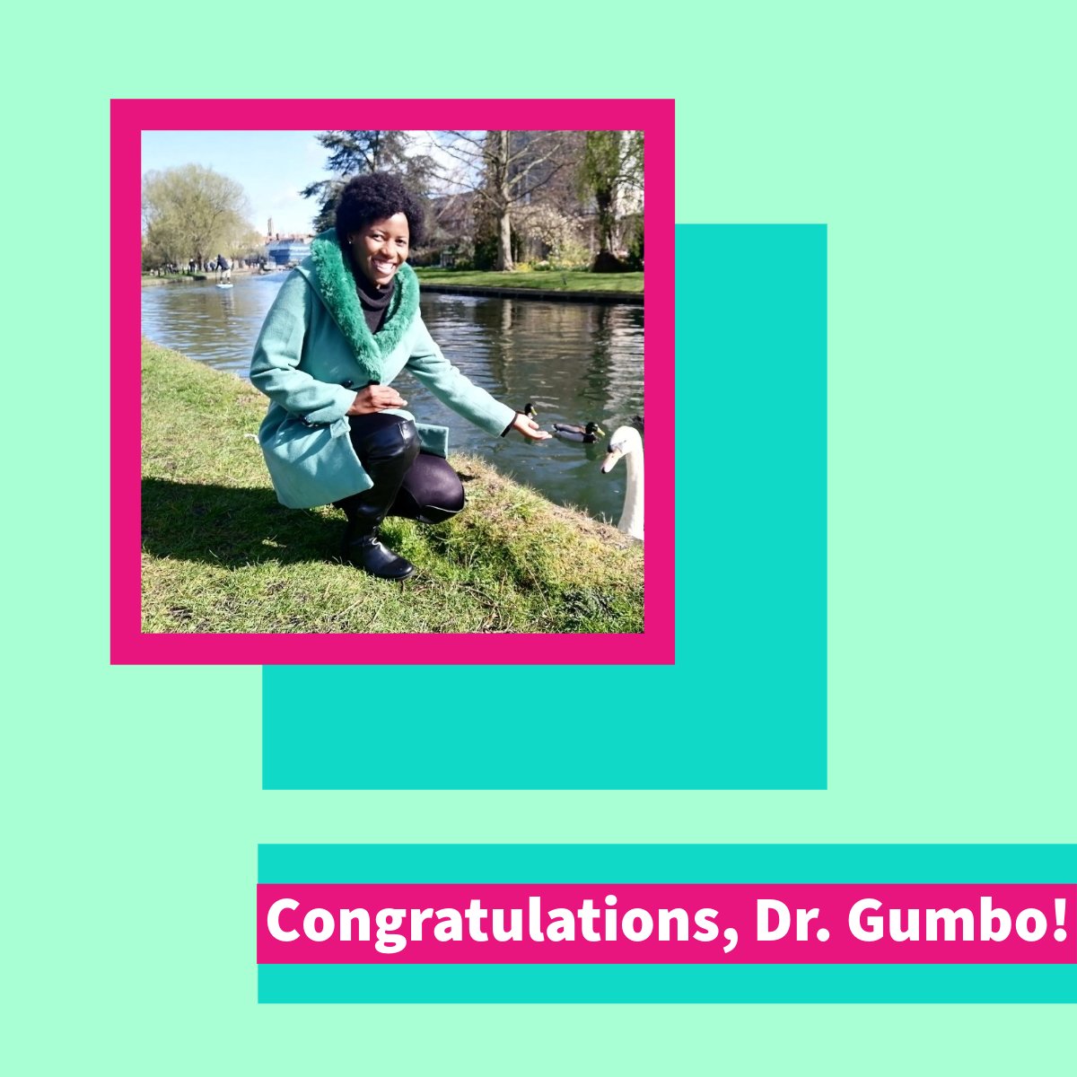 OwsdSecretariat's tweet photo. Please join us in congratulating our newest PhD fellowship graduate, Dr. @MaureenGumbo from Zimbabwe! She has received her PhD in chemistry from @MidlandsState, having completed a sandwich fellowship at theUniversity of Johannesburg @go2uj. We are proud of you Dr. Gumbo! https://t.co/hPouxfaBwI