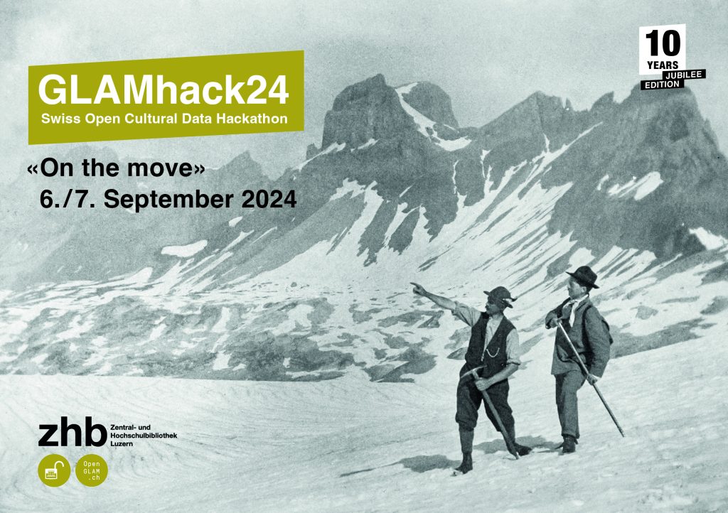 🤖 At GLAMhack, participants collaborate to experiment and innovate with cultural content and digital tools.

📅 6th - 7th Sept. 2024 📍 ZHB Luzern

➡️ More: opendata.ch/events/glamhac… | <a href="/OpendataCH/">Opendata.ch (@OpendataCH@mastodon.social)</a>

👉 Tech events in Switzerland: swissdevjobs.ch/events

#SwissDevEvents
