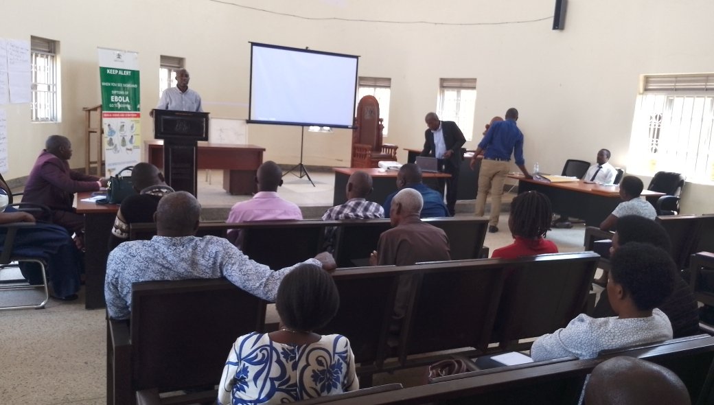 In a bid to reduce conflicts &amp; create harmony to improve service delivery in LGs, Ministry of local gov't is today conducting a capacity strengthening training of both District Councilors and technical staff. 

The meeting is being held at the District headquarters Council Hall.