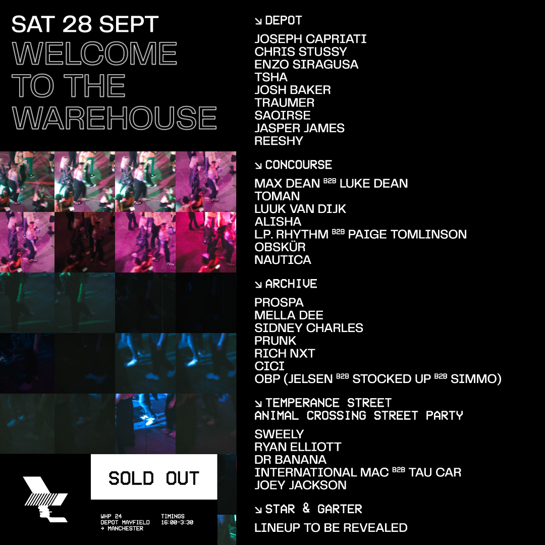 The Warehouse Project tweet media