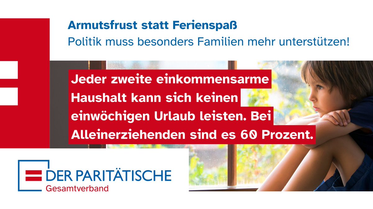 Stress und Sorgen bei Ferienbeginn? Für viel zu viele arme Familien ist das Alltag. Das ist nicht nur traurig, das ist Ausgrenzung. Was helfen würde <a href="/Bundeskanzler/">Bundeskanzler Friedrich Merz</a>, <a href="/c_lindner/">Christian Lindner</a> &amp; <a href="/GrueneBundestag/">Grüne im Bundestag 🇪🇺🏳️‍🌈</a>:

🚉 Ein #Deutschlandticket, dass sich alle leisten können.

(🧵1/2)