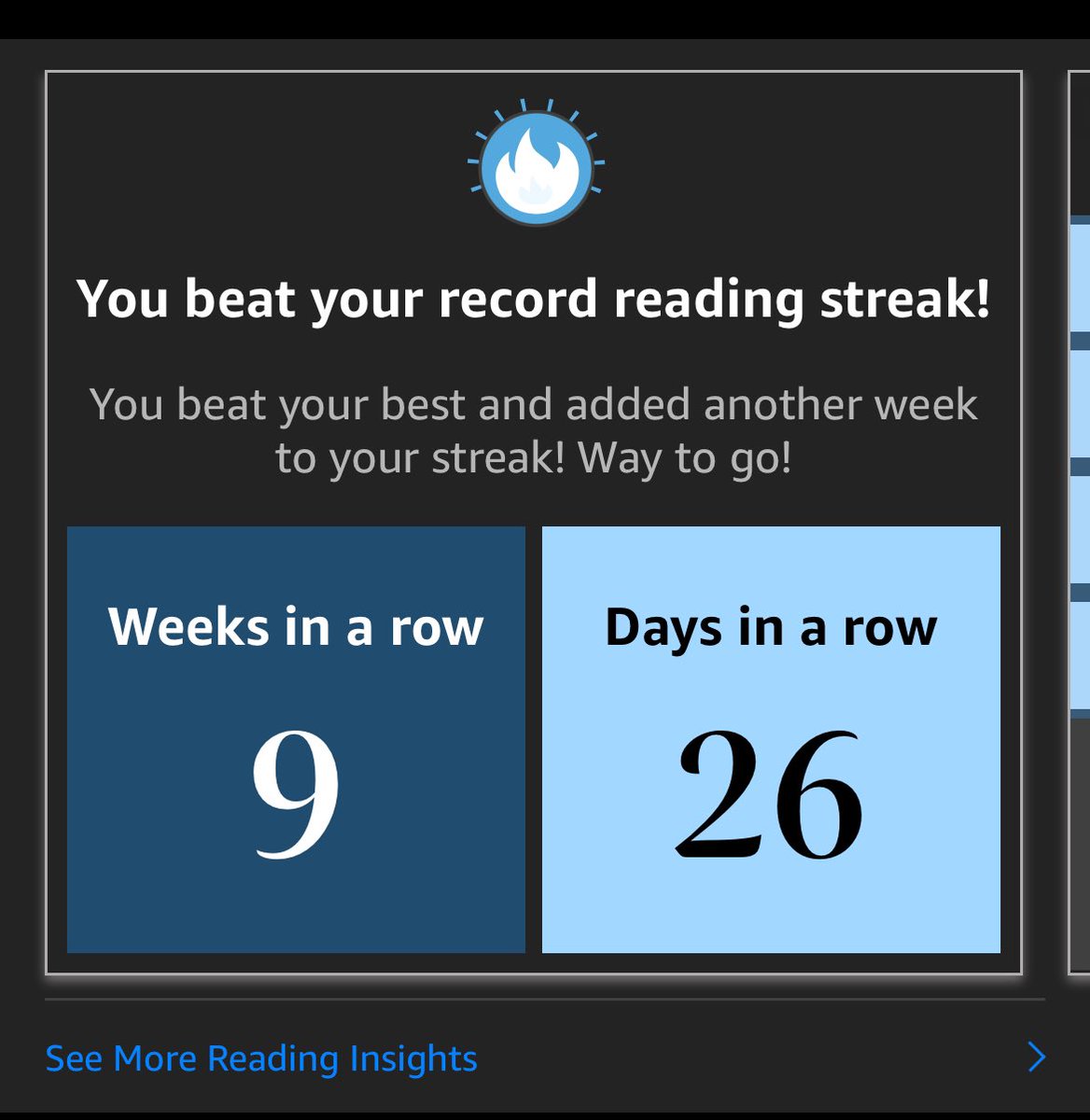 I have a new obsession….keeping this streak going! #readmorebooks #kindlebooks
