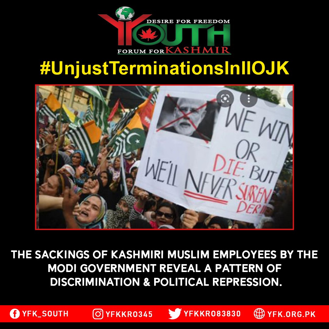 YfkKro83830's tweet photo. APHC urges international community to end sufferings in IIOJK
#UnjustTerminationsInIIOJK https://t.co/OTZaL5TxSH