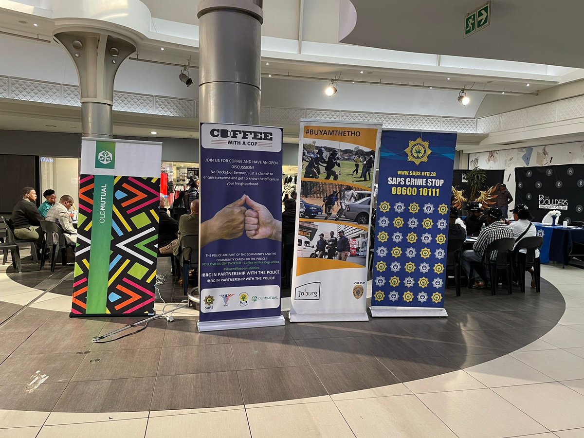 Building trust between the Police and the community is the DNA of creating safe spaces...<a href="/CoffeewithaCop/">Coffee with a Cop</a> <a href="/SAPoliceService/">SA Police Service 🇿🇦</a> <a href="/HaqueAbs/">Abs Haque</a> <a href="/PoliceUg/">Uganda Police Force</a> <a href="/COPSOffice/">COPS Office</a> <a href="/OldMutualSA/">Old Mutual SA</a> <a href="/WSJ/">The Wall Street Journal</a> <a href="/StateHouseKenya/">State House Kenya</a> <a href="/Lupita_Nyongo/">Lupita Nyong'o</a> <a href="/BarackObama/">Barack Obama</a>