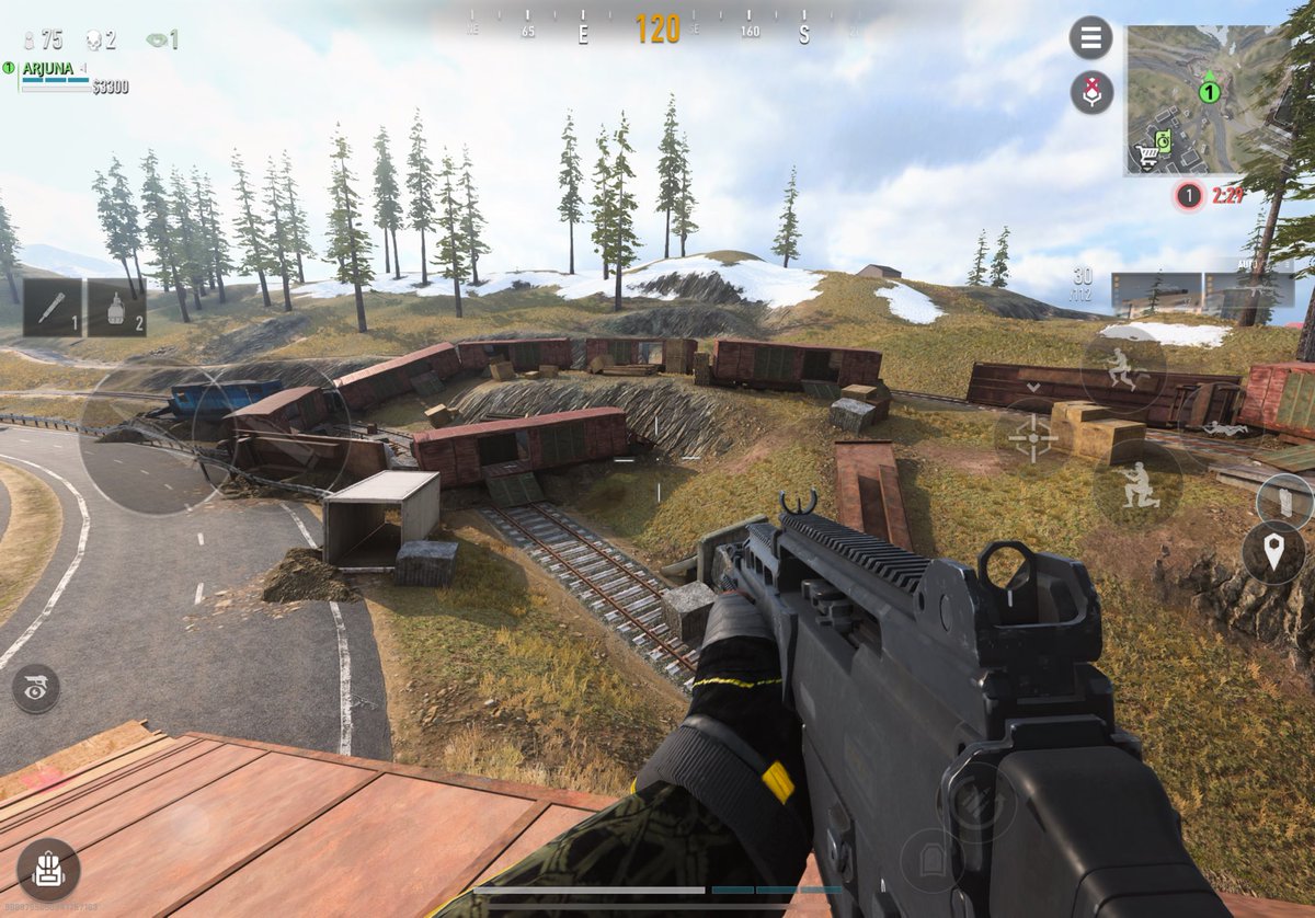arjunagamingYT's tweet photo. The New POI near Train Station in maxed out graphics ✅

#WarzoneMobile https://t.co/u2cToRMQZh