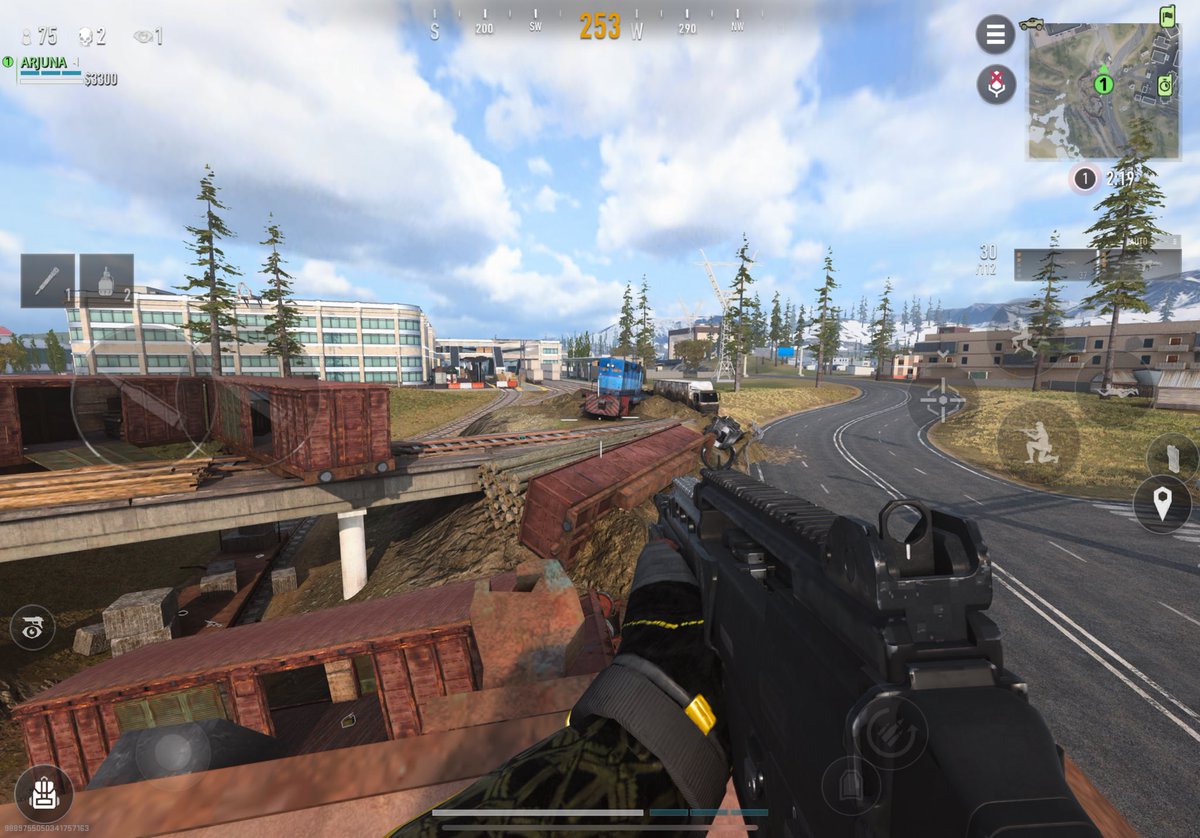 arjunagamingYT's tweet photo. The New POI near Train Station in maxed out graphics ✅

#WarzoneMobile https://t.co/u2cToRMQZh
